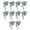 Color:Blue BLUE, variant on 10Pcs Realistic Artificial Iris Flower 17.7Inch For Vase Flower Arrangements Wedding Table Centerpieces Home Decoration