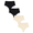 2Black/2Nude, variant on High Waist Tummy Control Shapewear Thongs for Women Seamless Brazilian No Show Postpartum Underwear 4 Pack S-2XL
