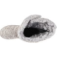 thumbnail image 4 of Women's MUK LUKS Liza Slipper Boot Light Grey Acrylic 6 M, 4 of 6