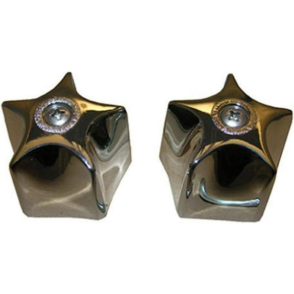LASCO 01-4009 Large Chrome Canopy Handles for Universal Brands