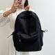 thumbnail image 1 of Mochila de moda para adolescentes, mochila escolar sólida con cremallera, mochila de nailon de gran capacidad, 1 of 7