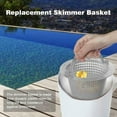 thumbnail image 3 of Universal Anti-clog Swimming Pool Pond Accessory Skimmer Strainer Handle Basket, 3 of 6