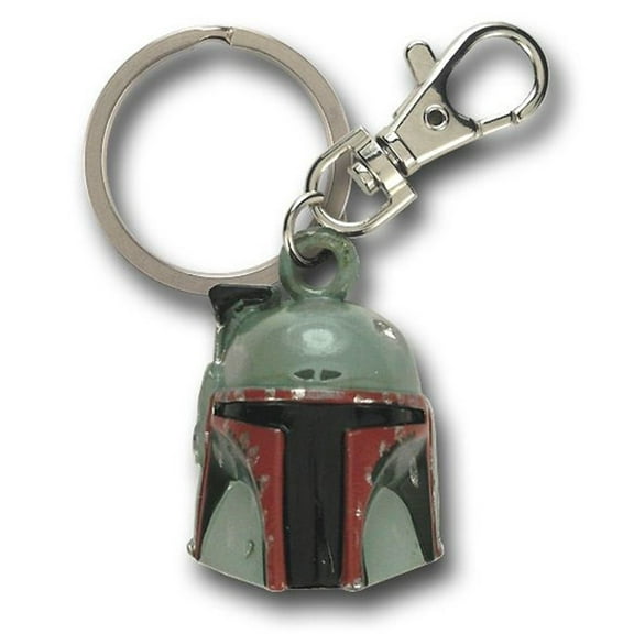 Star Wars Key Chains Boba Fett Head Logo Metal Fragile Rock Rebel George Lucas Metal Silver
