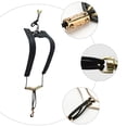 thumbnail image 2 of Universal Shoulder Strap Genuine Leather Harness Strap for Saxophone (Black), 2 of 7