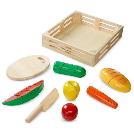 Melissa & Doug Cut & Slice Wooden Play Food | Walmart Canada