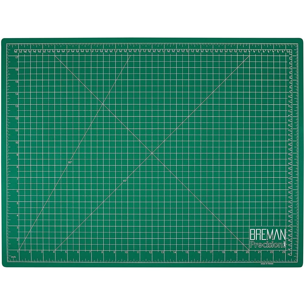 Breman Precision Self Healing Cutting Mat 18x24 Inch A2 Rotary