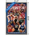 thumbnail image 3 of NBA League - Superstars 23 Wall Poster, 22.375" x 34" Framed, 3 of 5