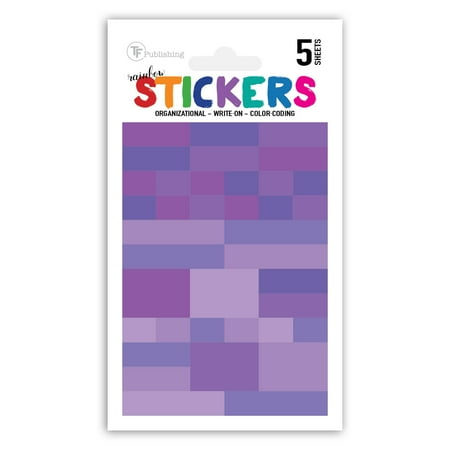 UPC: 0619344350933 | Rainbow Write-on Planner Color Coded Stickers