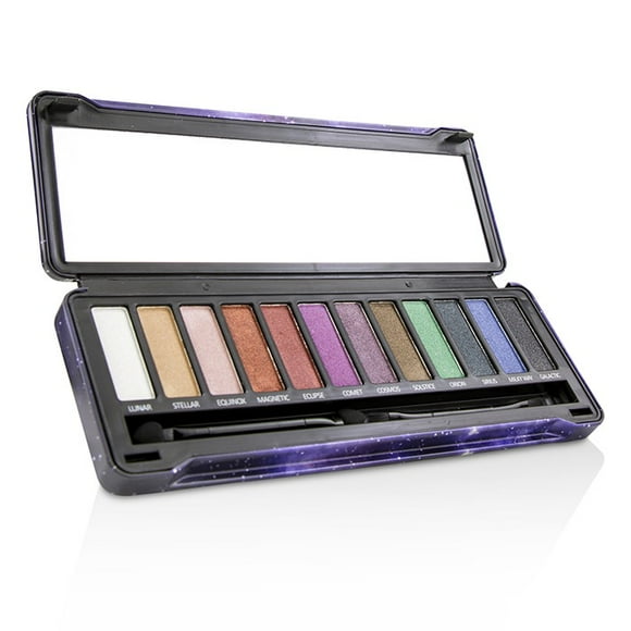 Paleta de sombras de ojos BYS Cosmic con 12 sombras de ojos y 2 aplicadores