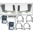 thumbnail image 3 of Pypes HGH30 Exhaust Hanger Kit - 2 Muffler Hangers / 2 Tailpipe Hangers / Four 2-1/2 in U-Clamps, 3 of 3
