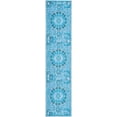 thumbnail image 3 of Unique Loom Roma Renaissance Washable Rug ,2' 7" x 12' 2",Aqua Blue, 3 of 6