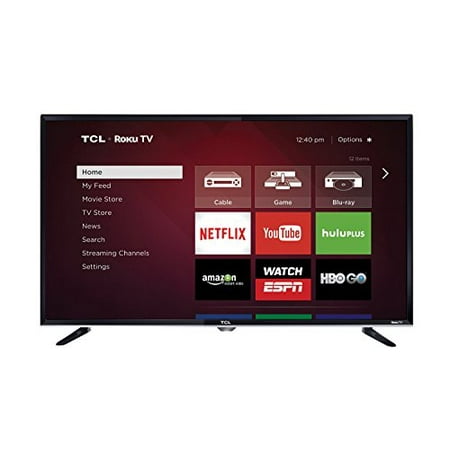 TCL 40FS3750 40-Inch 1080p Roku Smart LED TV (Certified Refurbished)