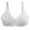 White, variant on skpabo Lace Push Up Bra Women's Corset Bra Backless Bra Sexy Plus Size Seamless Gathering Bra Comfortable Breathable Bottom Lingerie Full Coverage Non-Foam Floral Lace Plus Size Underwired Bra