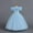 C-Sky Blue197, variant on JIAYUE Kids Girls Carnival Dresses Solid Color Short Sleeve Drop Shoulder Sweetheart Long Party Fancy Evening Gown For Children Charming Vacation Wearing