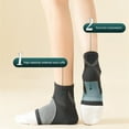 thumbnail image 3 of Orthopedic Support Socks for Plantar Fasciitis Relief - Breathable Nylon Compression Socks with Ankle Support, Non-Slip Grip - Ideal for Running, Fitness, Basketball - 1 Pair, 3 of 8