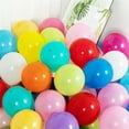 thumbnail image 3 of Globos blancos, 40 piezas, globos blancos de 10 pulgadas, globos mate, 3 of 5