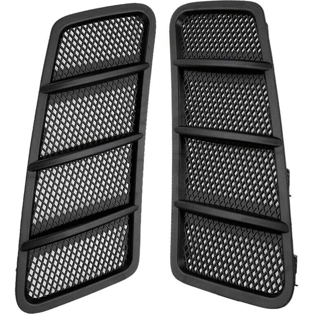 2PCS Side Hood Air Vent Grille Cover for Mercedes for Benz W166 Ml Gl Class