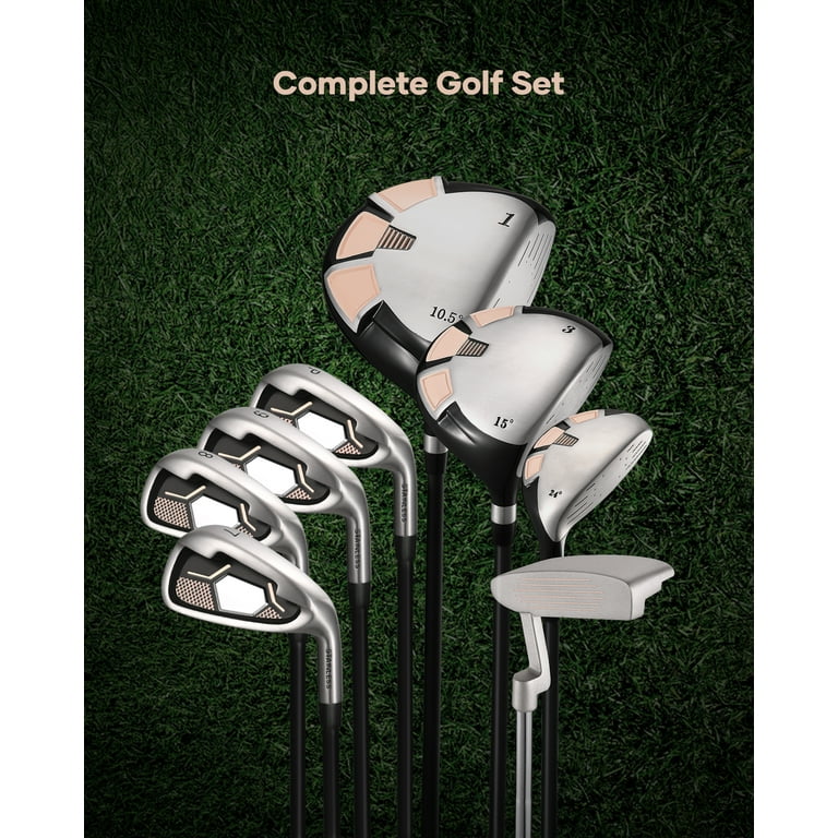Naipo Adult Beginner Full Right Iron Golf Clubs Set, 12 pcs with