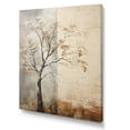 thumbnail image 2 of Designart "Neutral Toned African Tree III" Tree African Canvas Wall Art, 2 of 7