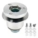 thumbnail image 1 of Adaptador Cubo Liberación Rápida para Volante 360 ​​grados Aleación Aluminio Adaptador Liberación Rápida para Volante Carreras IMCA 3 Orificios (Plata), 1 of 9