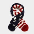 thumbnail image 4 of kaondbfi Kids Travel Essentials Clothing Accessories Baseball Caps for Girls Kids Winter Warm Knitted Children Windproof Hat Cycling Skiing Knit Hat Scarf Gloves Sets, 4 of 5