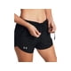 thumbnail image 5 of Pantalones cortos Under Armour para mujer Fly by Black, talla L, 5 of 5