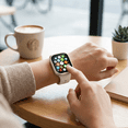 thumbnail image 5 of 3-in-1 Compatible for Apple Watch Band 40mm 41mm 42mm 44mm 45mm 46mm, Soft Silicone Sport Strap for iWatch Series SE 11 10 9 8 7 6 5 4 3, 5 of 6