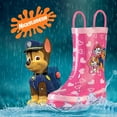 thumbnail image 6 of Nickelodeon Paw Patrol Girls Pink Rubber Waterproof Rain Boots - Size 5 Toddler, 6 of 6