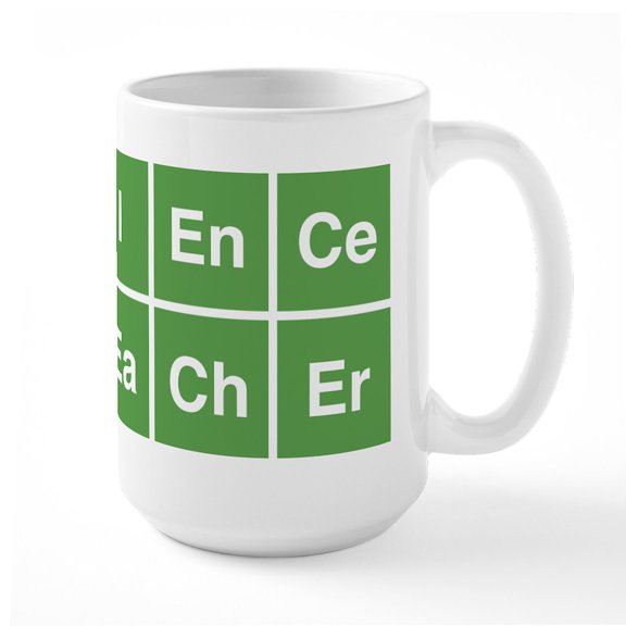 CafePress - Science Teacher - 15 oz Ceramic Large White Novelty Mug