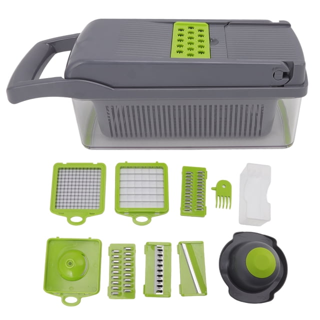 Vegetable Cutter Onion Chopper Gray Multipurpose for Peppers for Fruits ANGGREK Otros