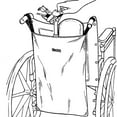 thumbnail image 2 of SkiL-Care Wheelchair Bag For Wheelchair Footrest 914362, 2 of 2