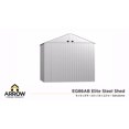 thumbnail image 4 of Arrow Elite 8 x 6 x 8 ft Galvalume Steel Storage Shed, 4 of 6