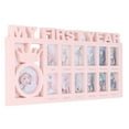 thumbnail image 4 of Baby Photo Frame Picture Frame Baby My First Year Multi Photo Moments Keepsake Girls Boys Photo Album Newborn Baby Frame, 4 of 7