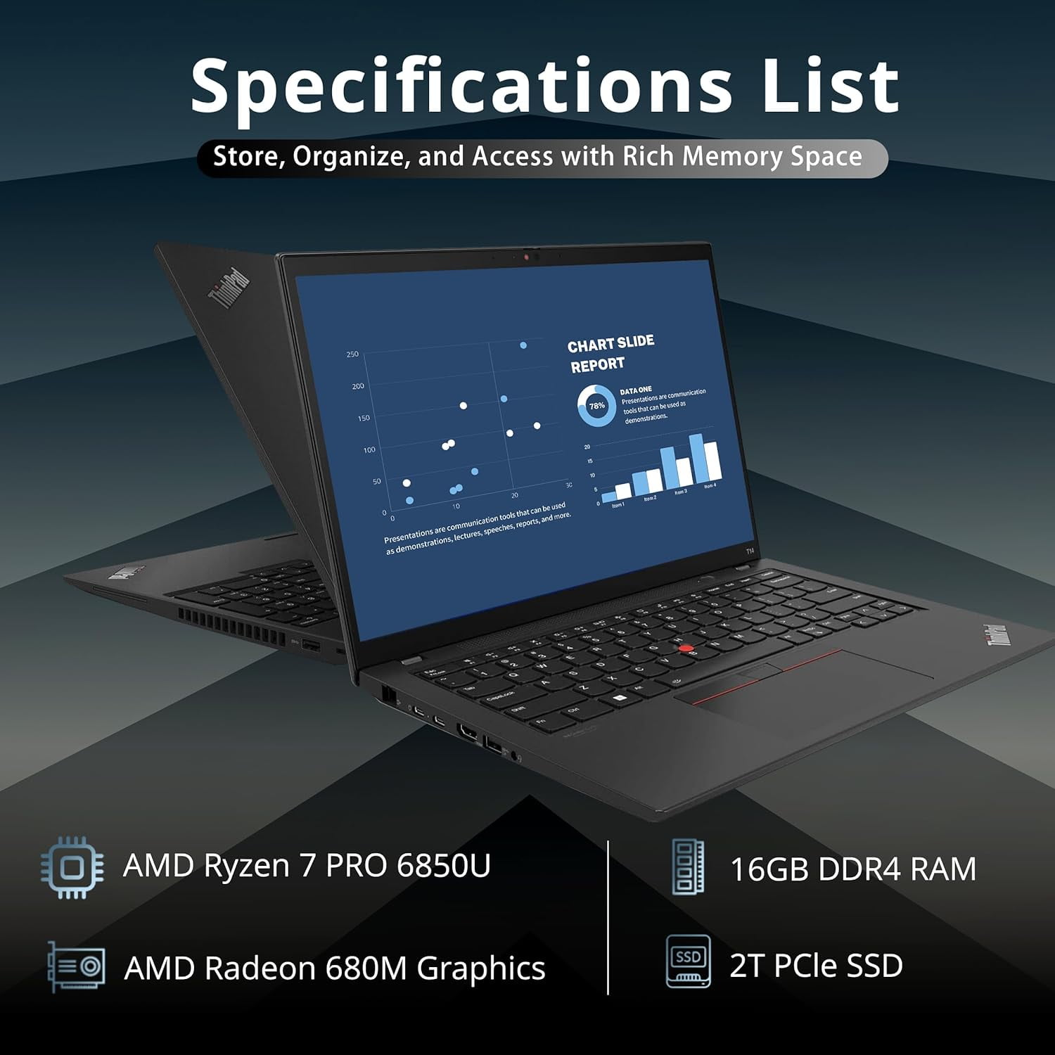 Lenovo T14 Gen 3 Laptop, AMD Ryzen 7, 16GB RAM, 512GB SSD, Win11 Pro, 32GB USB+Reader - Walmart.com Lenovo T14 Gen 3 Laptop, AMD Ryzen 7, 16GB RAM, 512GB SSD, Win11 Pro, 32GB USB+Reader - Walmart.com