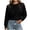 *Black, variant on ClodeEU Women's Lace Cutout Shoulder Knit Top,Long Sleeve Crewneck Casual Solid Pullover Sweater ,Women's Plus XL