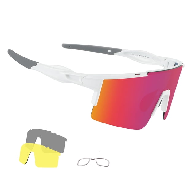 Gafas de Sol Polarizadas OULAIQI para Ciclismo TR90 UV400 para Hombre y Mujer