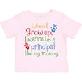 thumbnail image 3 of Inktastic Principal like Mommy Boys or Girls Toddler T-Shirt, 3 of 5