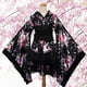 thumbnail image 3 of Japanese Traditional Maid Dress Cosplay Outfit Maid Costume Dress Size L (Black), 3 of 3