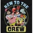 thumbnail image 2 of SpongeBob and Friends New to the Crew Romper Boys or Girls Infant Baby Brisco Brands 12M, 2 of 6