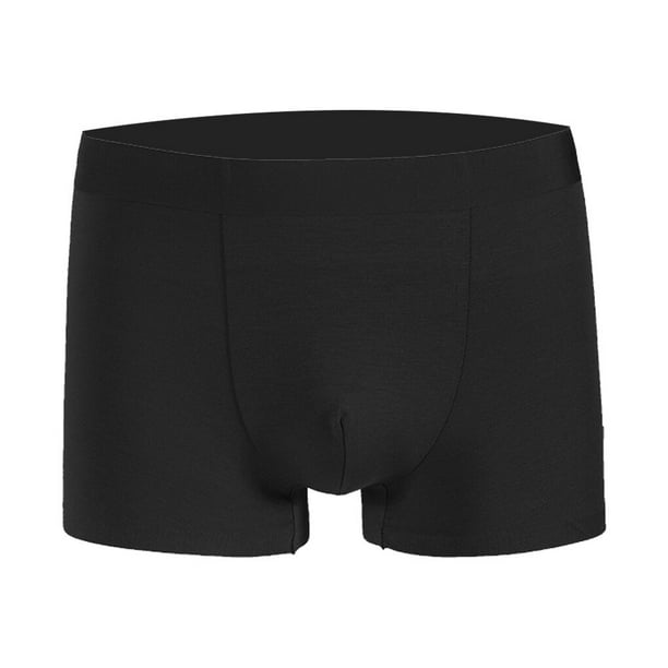 enqiretly Men's Polyester Boxers Sports Boys Underwear Simple Design  Flexible Waistband Breathable Briefs Trunk Shorts Clothing XXL 
