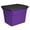 Purple, variant on Sterilite 18 Gallon Storage Tote Stackable Plastic Bin with Lid, Purple, 8 Pack