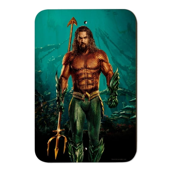 Aquaman Movie Jason Mamoa Full Costume Home Business Office Sign