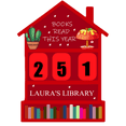 thumbnail image 1 of Wooden Sign For Books Read Counter Display ReadTracker For Library Home Desk Teachers Bookworm Craft Stationery, 1 of 3