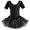Black, variant on Girls Ballet Dress with Tutu, Sparkly Skirted Leotard, Stretch Dancewear for Ballet & Dance Class