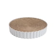 thumbnail image 2 of Flmtop Round Kitten Cat Corrugated Paper Scratch Pad Grinding Nail Scraper Pet Toy Grey, 2 of 9