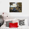 thumbnail image 5 of Creowell Farmhouse Truck Canvas Wall Art, Old Truck Pictures Wall Art, Country Golden Autumn Pickup Truck Canvas Prints, Vintage Truck Art Prints for Country Farmhouse Kitchen Decor 20x16 in/16x12 in, 5 of 5