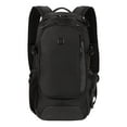 thumbnail image 7 of SWISSGEAR City Pack Backpack Narrow Daypack, Everyday Sporty Tablet Compact Carry, Black Ballistic, 7 of 7