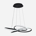 thumbnail image 1 of Lámpara SPACE Luxica Lighting Tipo Candil Colgante Led Negra 6141 B, 1 of 10
