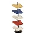 thumbnail image 2 of DOLITY Vertical Shoe Rack Corner Storage Organizer for Apartment Dormitory Entryway 5 Tier 4 Colors, 2 of 9