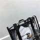 thumbnail image 5 of Mochila de estudiante de PVC transparente Mochila deportiva de gran capacidad para el trabajo (negro) Sywqhk Para Estrenar, 5 of 9